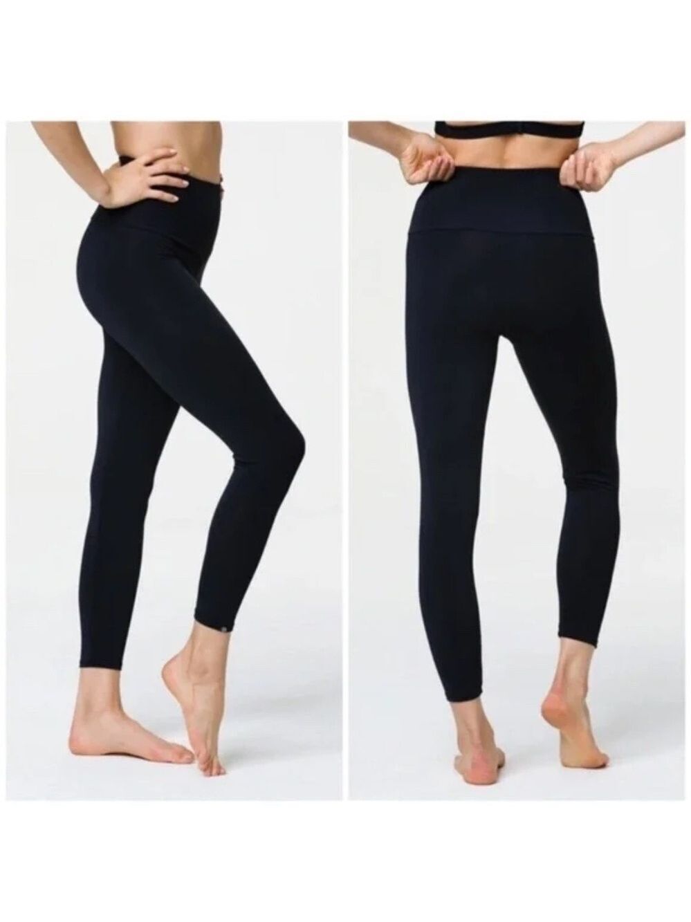 Onzie Flow Yoga Leggings High Rise Black Size XS